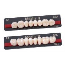 Kulzer Pala IDEALIS 8 Acrylic Teeth Posteriors (5 Deg Cusp Angle) – 1 Set